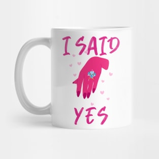 I Said Yes! - Bride To Be V2 Mug